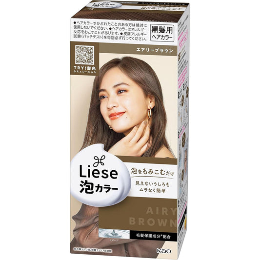 KAO Liese Bubble Hair Colour (Airy Brown)