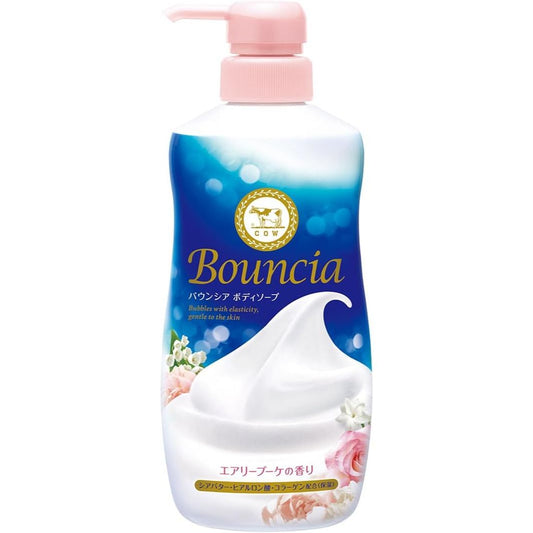 BOUNCIA Milk Moisture Body Wash (Floral scent) 480ml