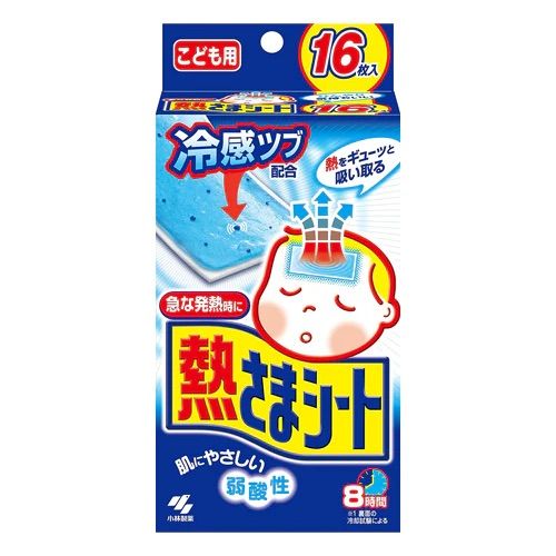 KOBAYASHI Netsusama Cooling Gel Sheets 16pcs