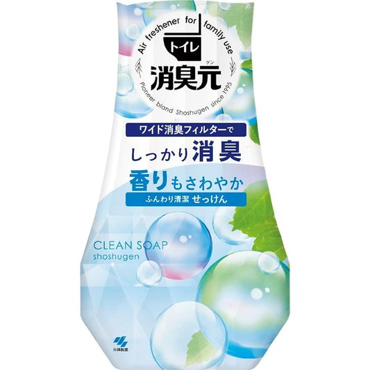 KOBAYASHI PHARMACEUTICAL Shoshugen Liquid Toilet Air Freshener (Clean Soap Fragrance)