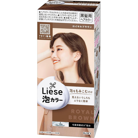 KAO Liese Bubble Hair Colour (Royal Brown)