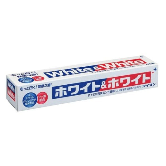 LION White and White Toothpaste