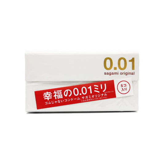 SAGAMI Original 0.01 Ultra-thin Condom 5pcs