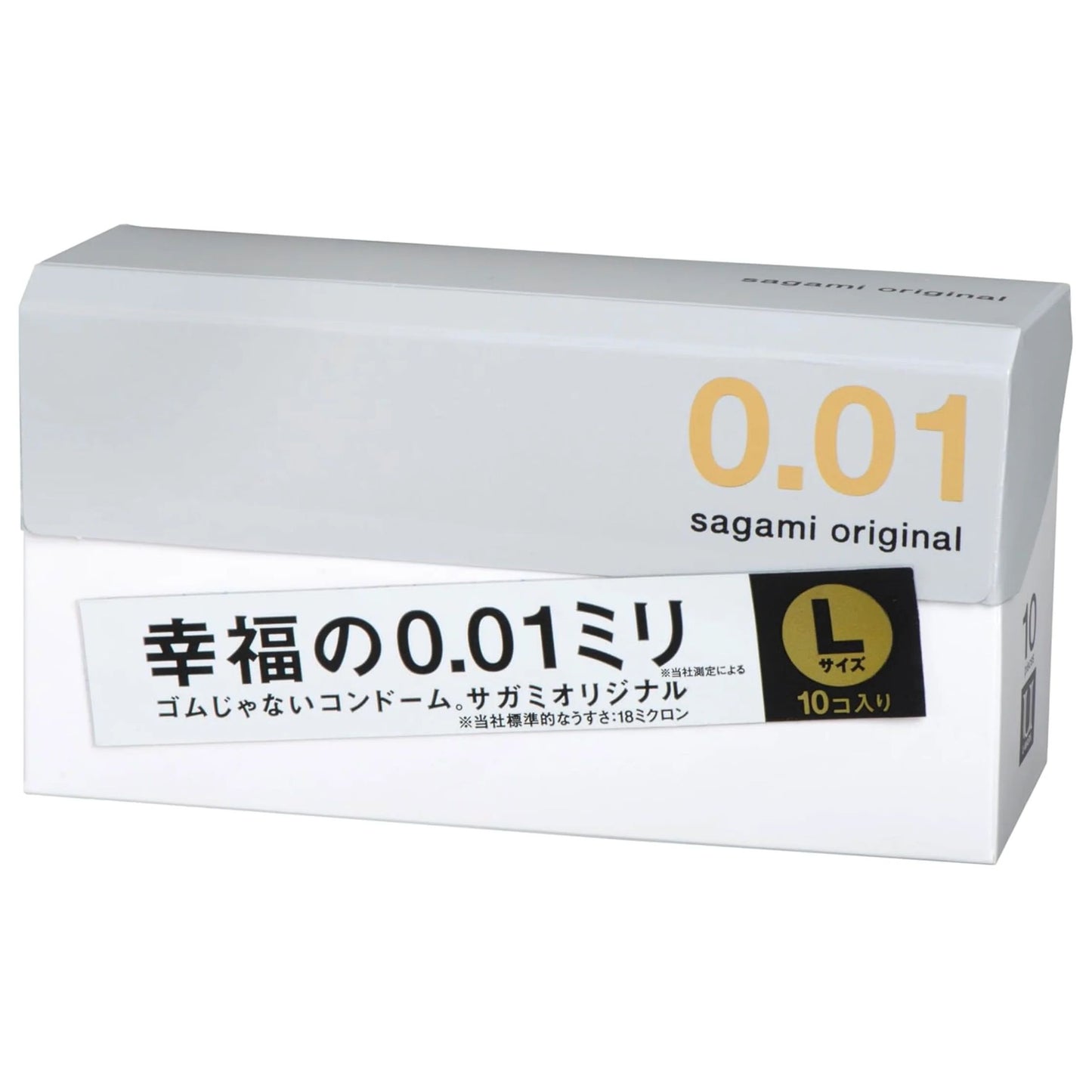 SAGAMI Original 0.01 Ultra-thin Condom L Size 10pcs